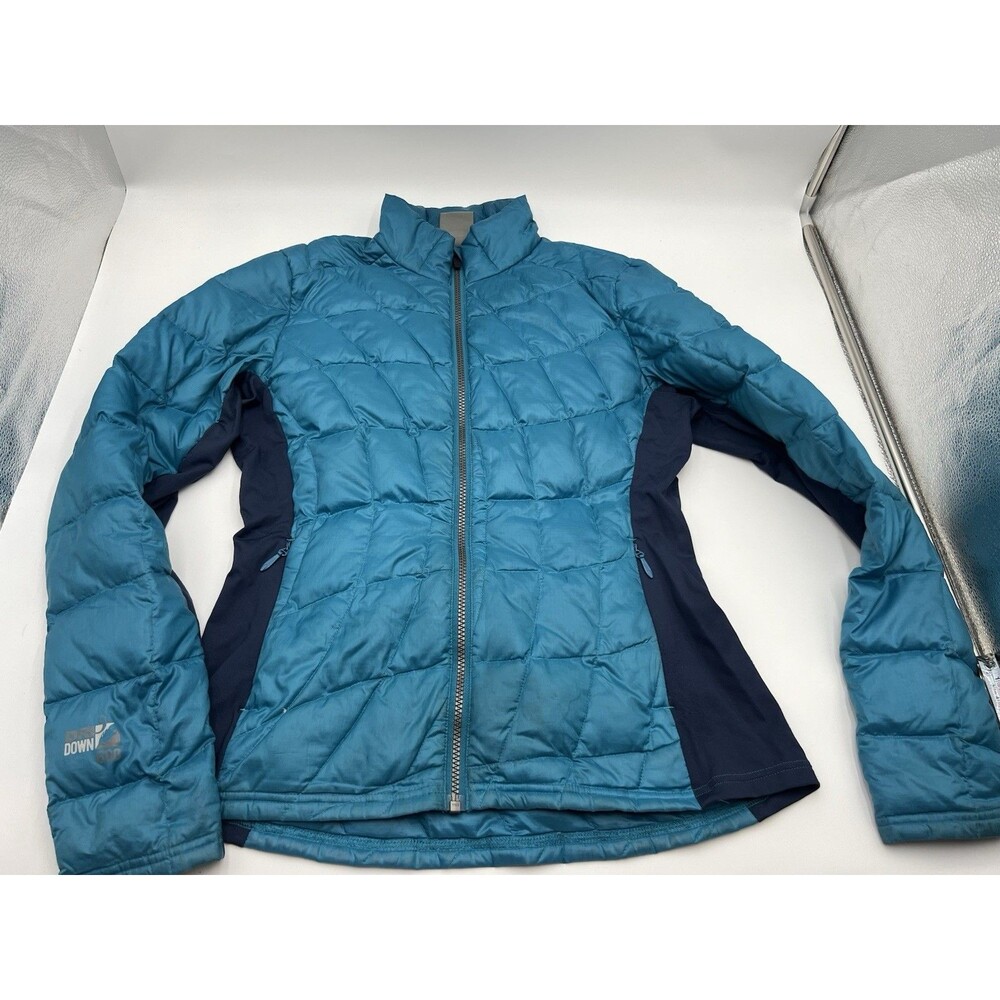 Women’s Sierra Designs Women's 600 Duck/ Feather DriDown Teal Puffer Jacket M